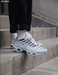 Мужские кроссовки Nike Air Max Plus Wolf Grey (серые)