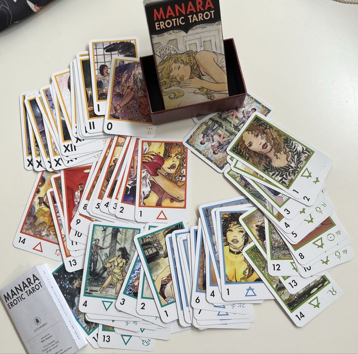 Karty Tarot Manara mini wersja