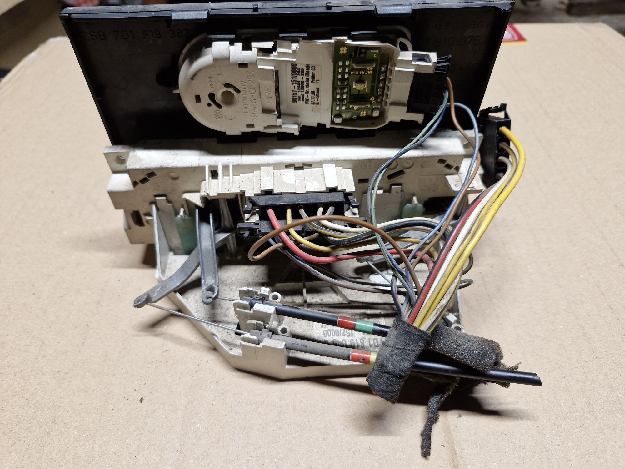Panel nawiewu vw t4