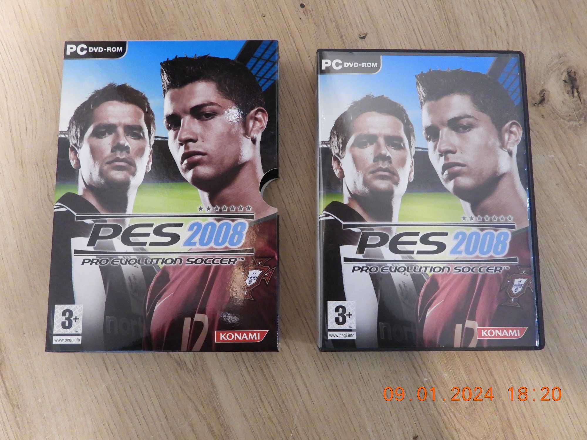 PES 2008 Pro Evolution Soccer. Premierowe wydanie. Wersja Pudełkowa PL