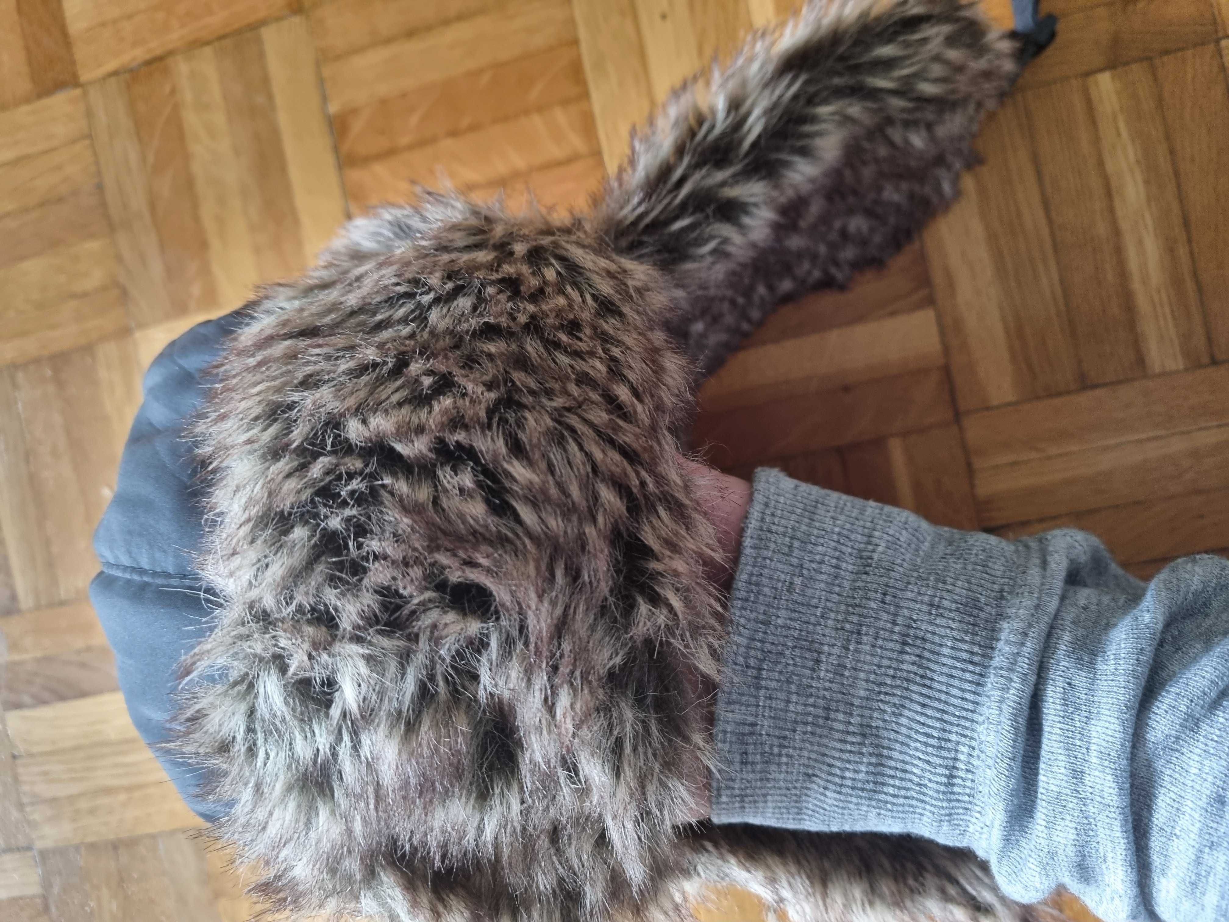 Czapka uszatka zimowa dziecięca
