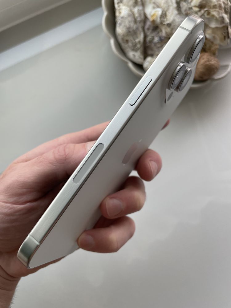 Новий Apple iPhone 15 Pro Max White Titanium 256 Gb Never Lock