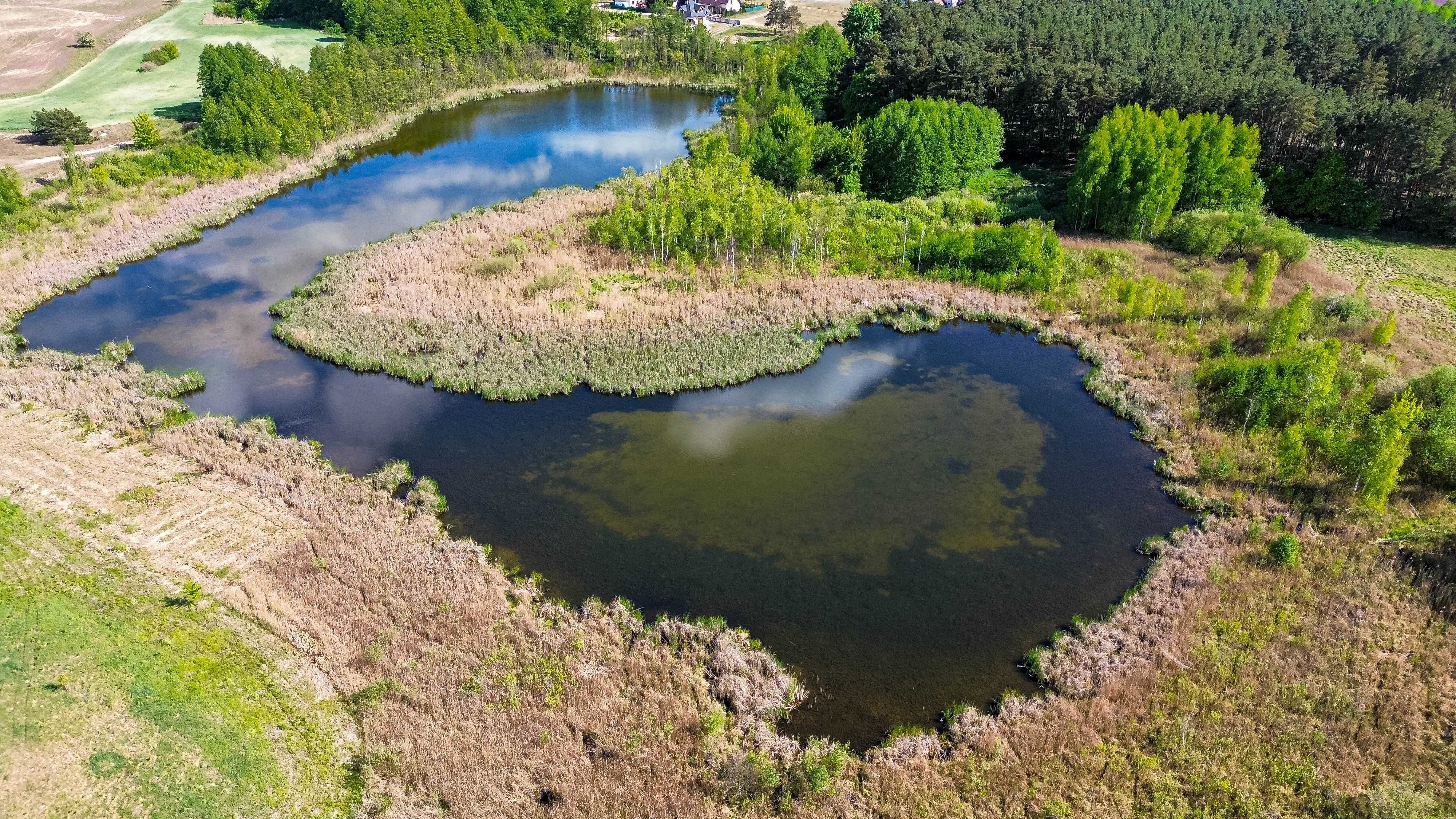Działka z bezpośrednim dostępem do jeziora w Szamocinie, 3602 m2!