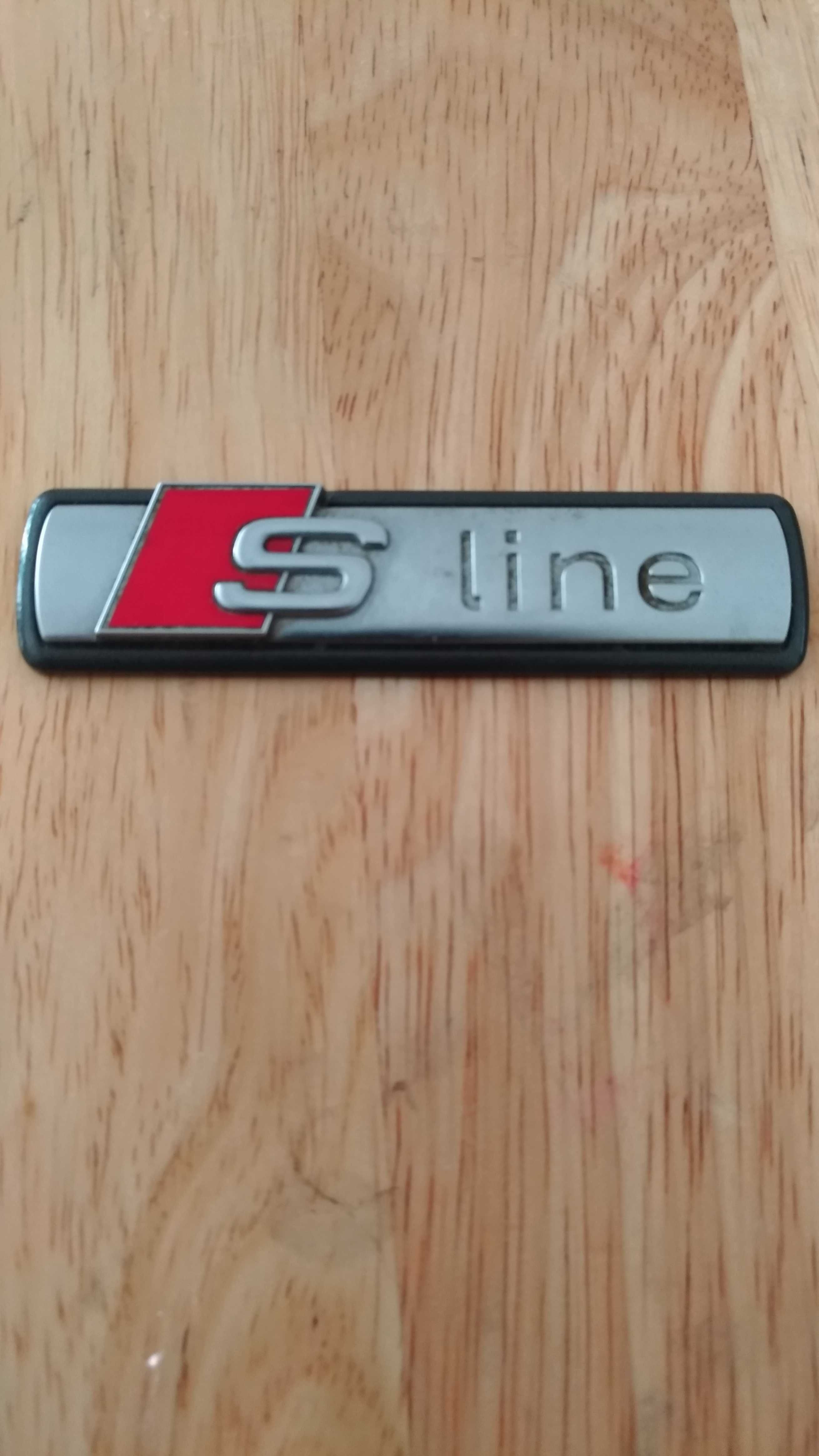 Emblema original Audi Sline
