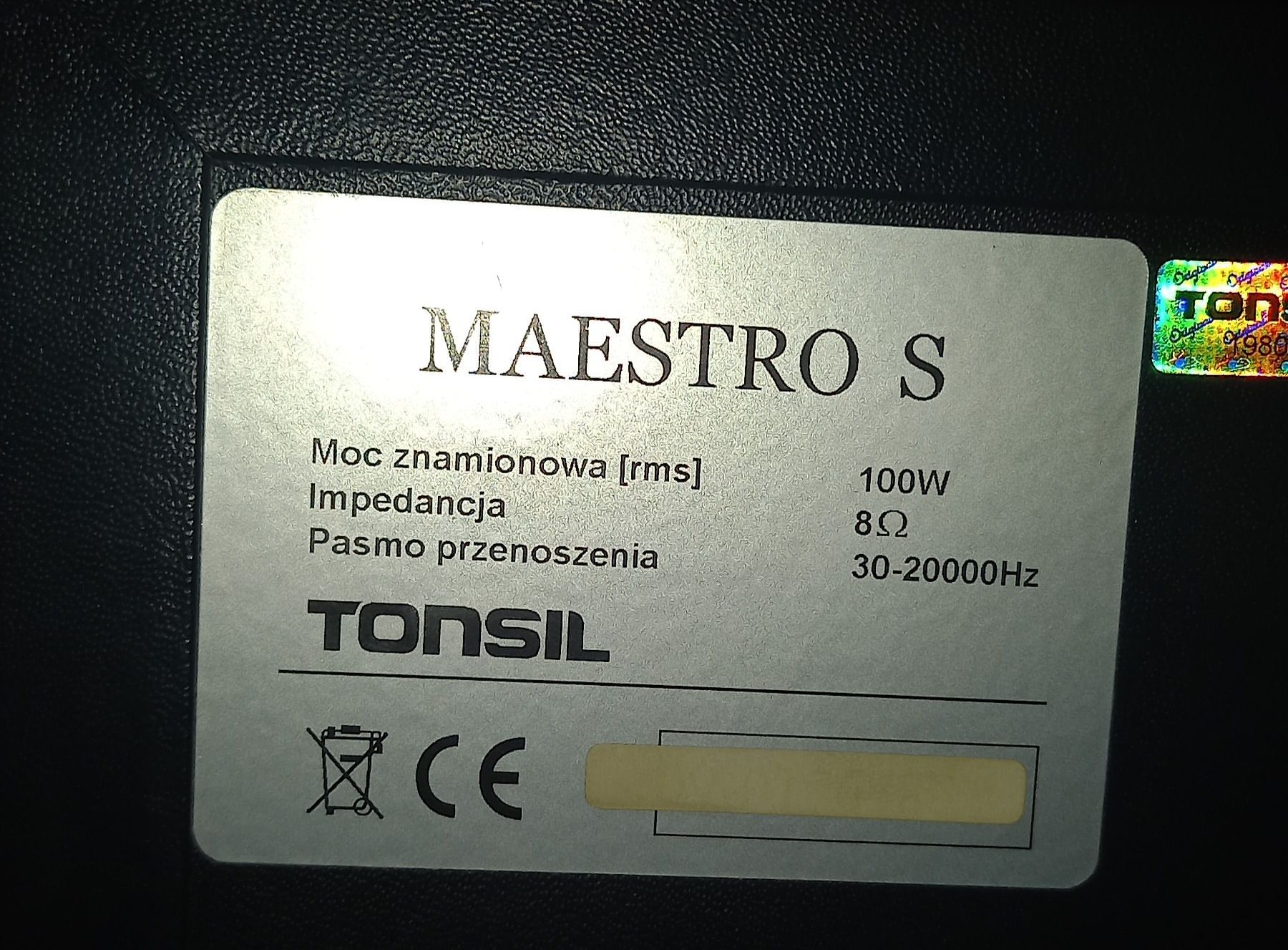 Kolumny Tonsil Maestro S