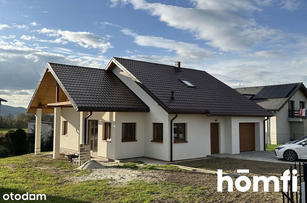 Nowy dom w Czańcu z widokiem na góry