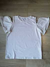 Bluzka biała dziewczęca rozmiar 158