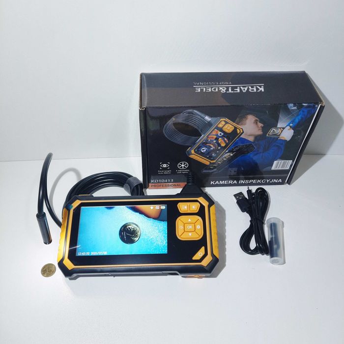 Kamera inspekcyjna cyfrowa LCD 4,3 cala Kraft&Dele KD10413