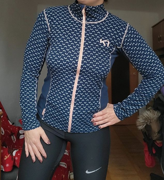 Kari Traa granatowy damski polar turystyczny trekkingowy