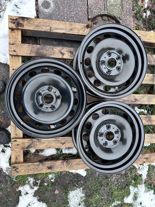 3xfelga stalowa 16” VW/SEAT/SKODA (5x112 ET43) - nowe