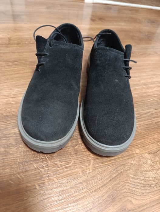 Туфлі мужские замшевые чёрные размер 42