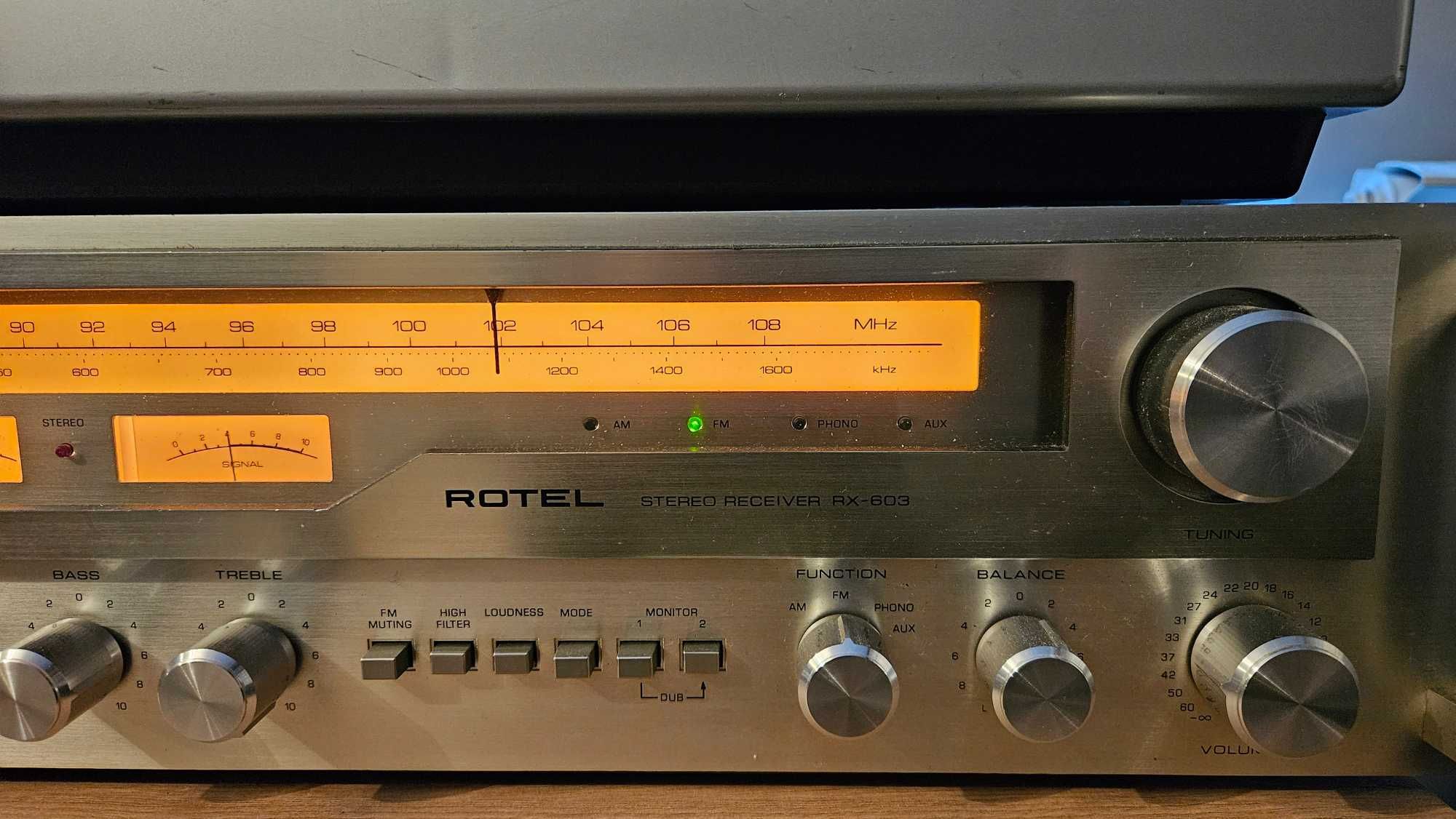 Amplituner vintage Rotel RX 603