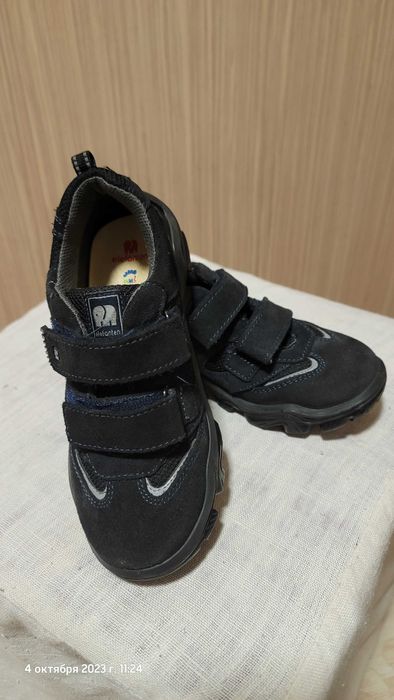 Шкіряні кросівки elefanten для хлопчика 30р (устілка 19см)