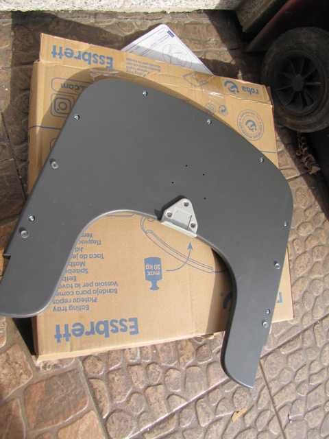 Roba tacka Sit up flex do krzesełka drewniana czarna