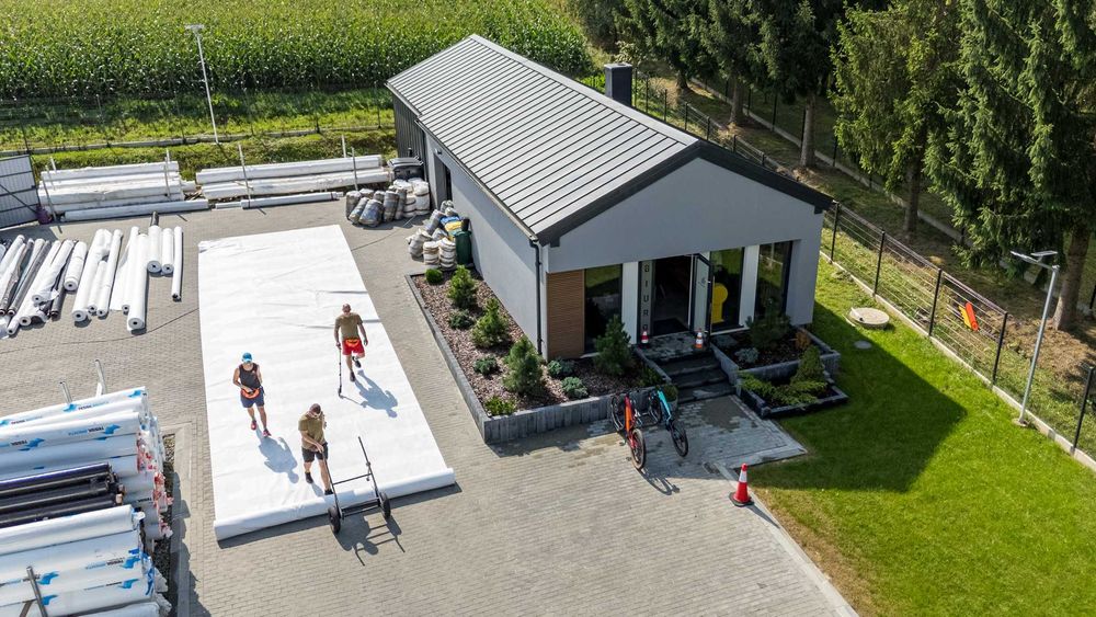 Geowłóknina Drogowa  POLIPROPYLENOWA 100 : 150 : 200 : 300 : 400 : 500