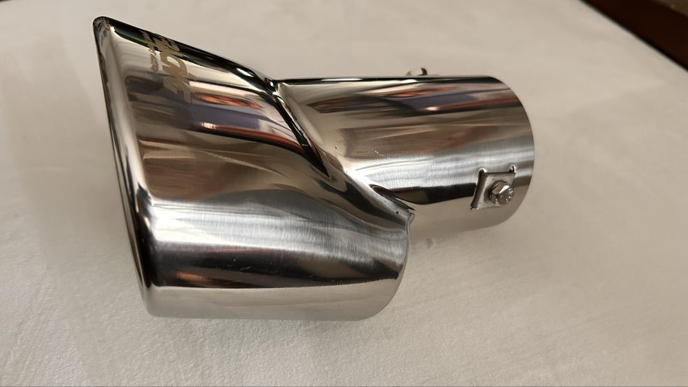 Ponteira escape , inox