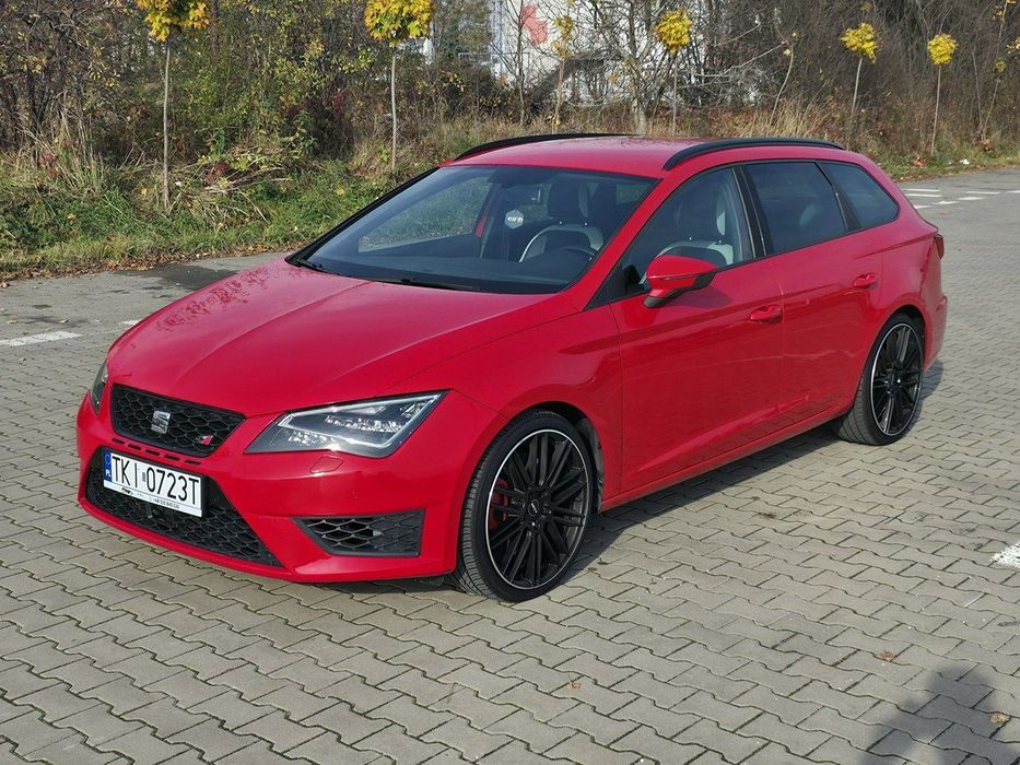 Seat Leon 2.0 Benzyna | Serwisowany | Gwarancja | Cupra 265 KM | Zadbany