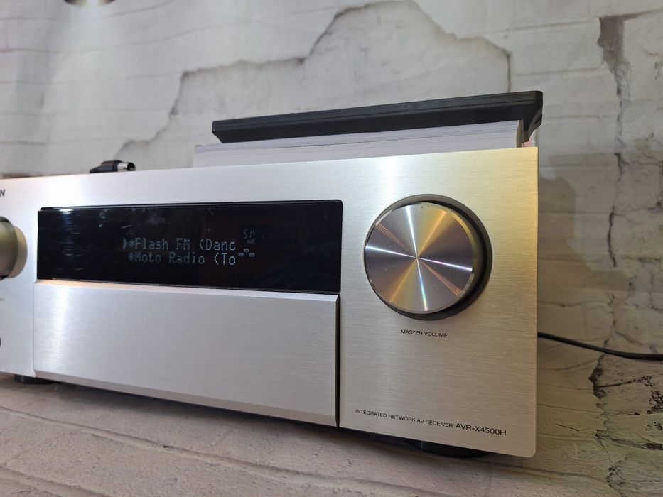 9.2  Denon AVR-X4500H  200W Heos Atmos AURO 3D 4K eARC