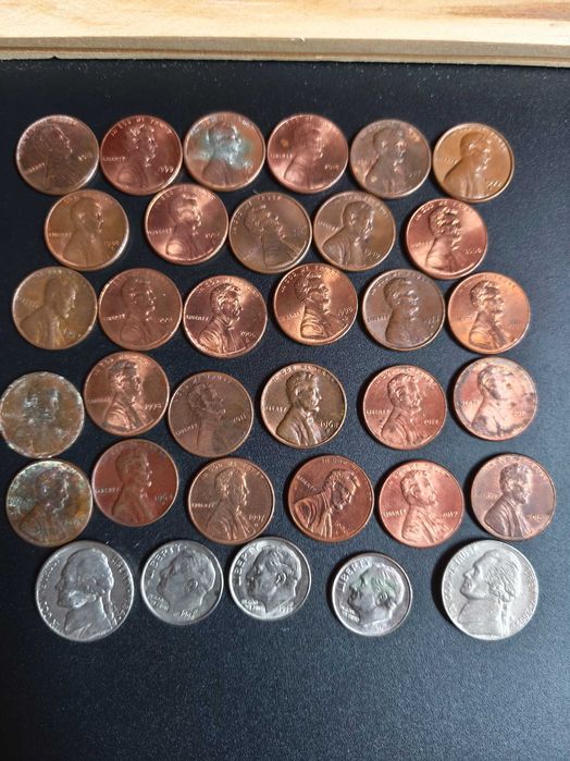 lote moedas americanas