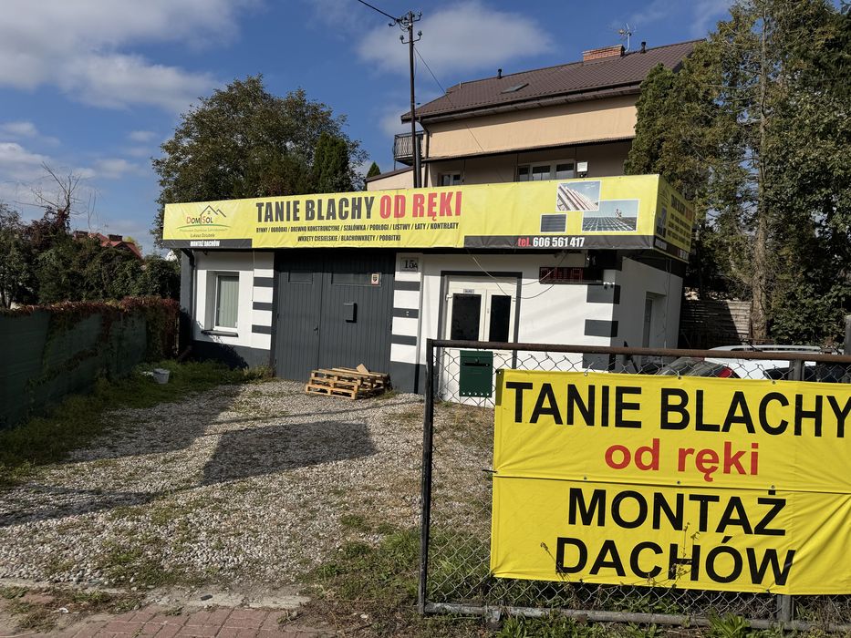 Wynajem budynek uslugowo-handlowy Bialostocka