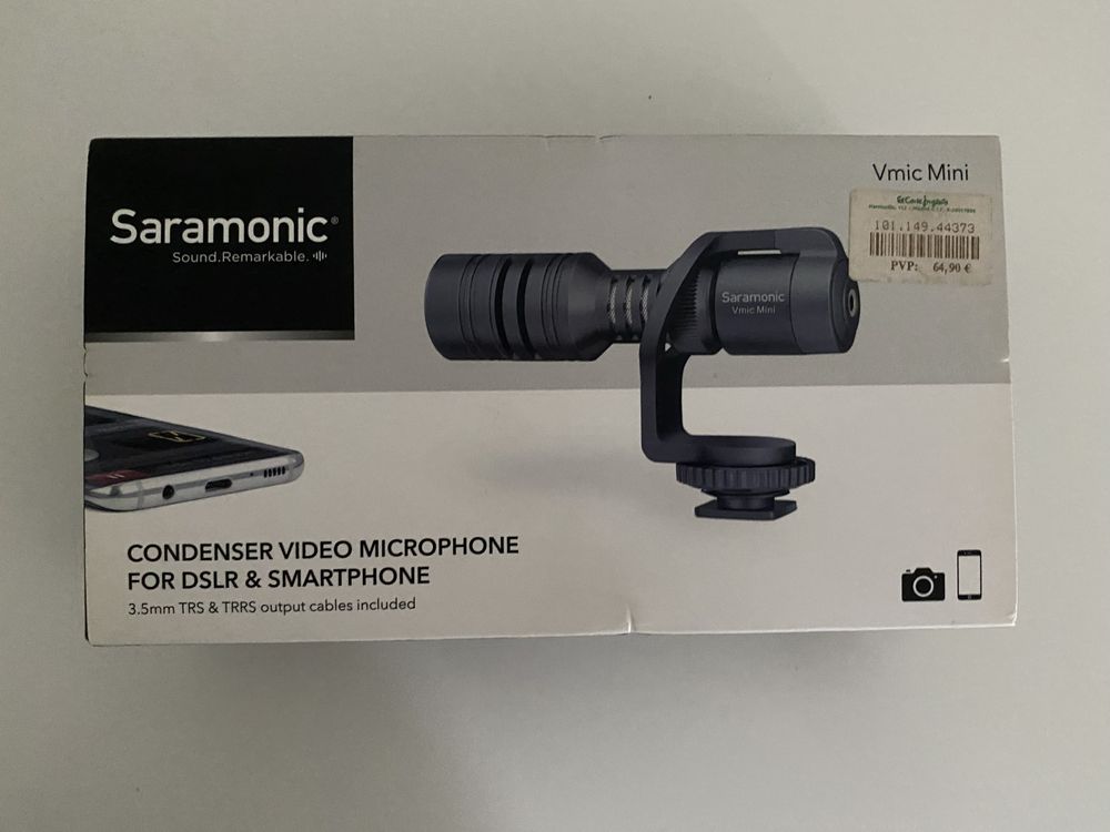 Microfone Saramonic Mini