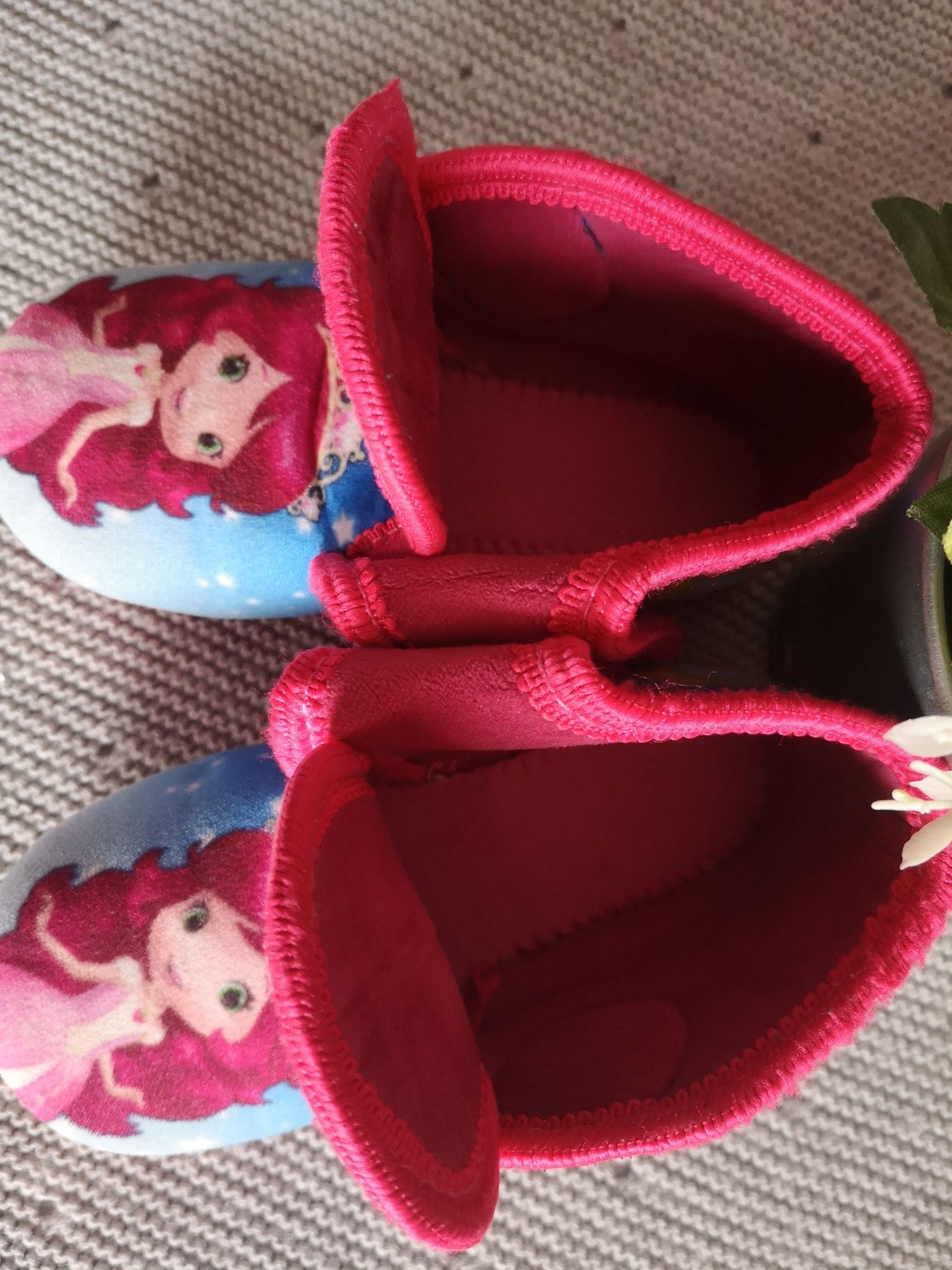 Pantufa princess Rosa tamanho 25