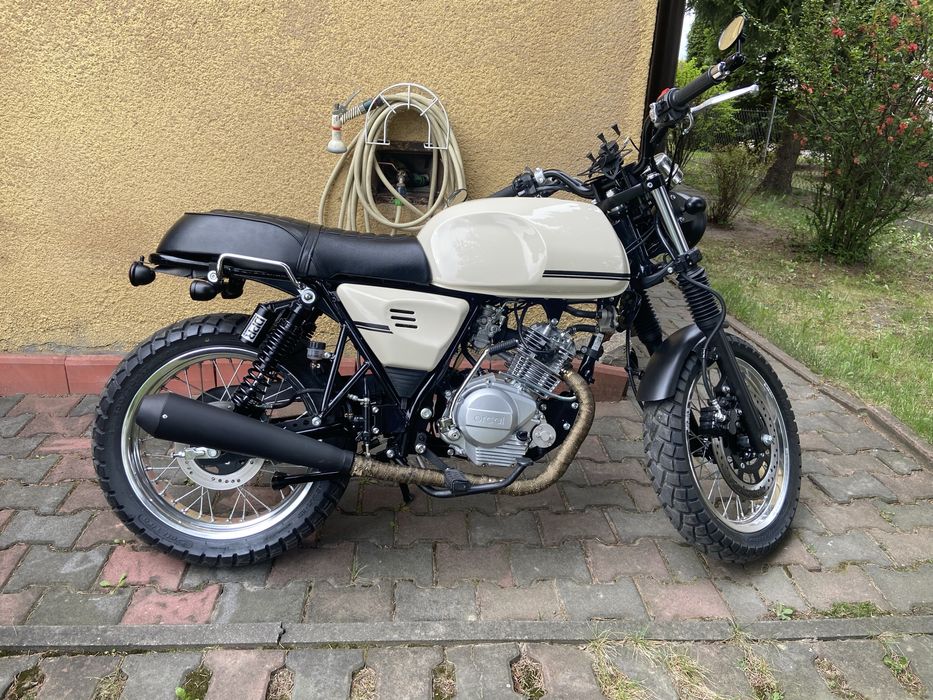 Orcal Astor 125 scrambler caffe racer motocykl 125 honda yamaha