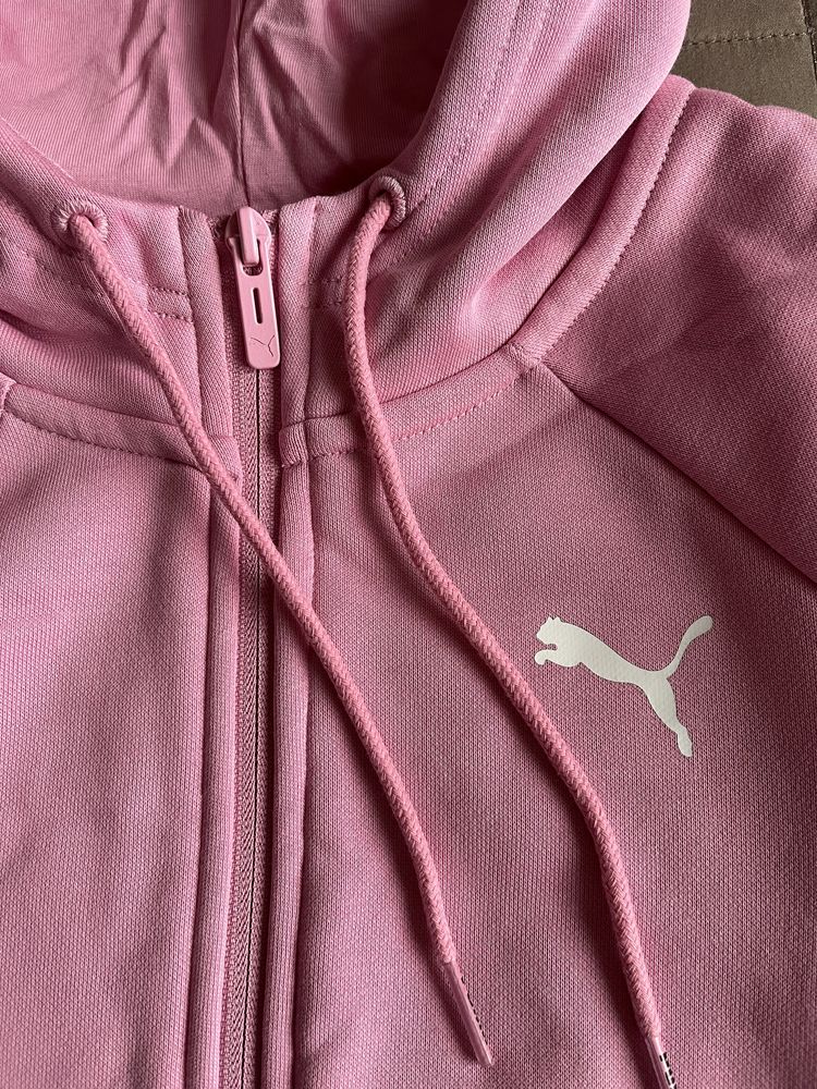Нова утеплена кофта Puma, xs (жіноча худі на блискавці, замку)