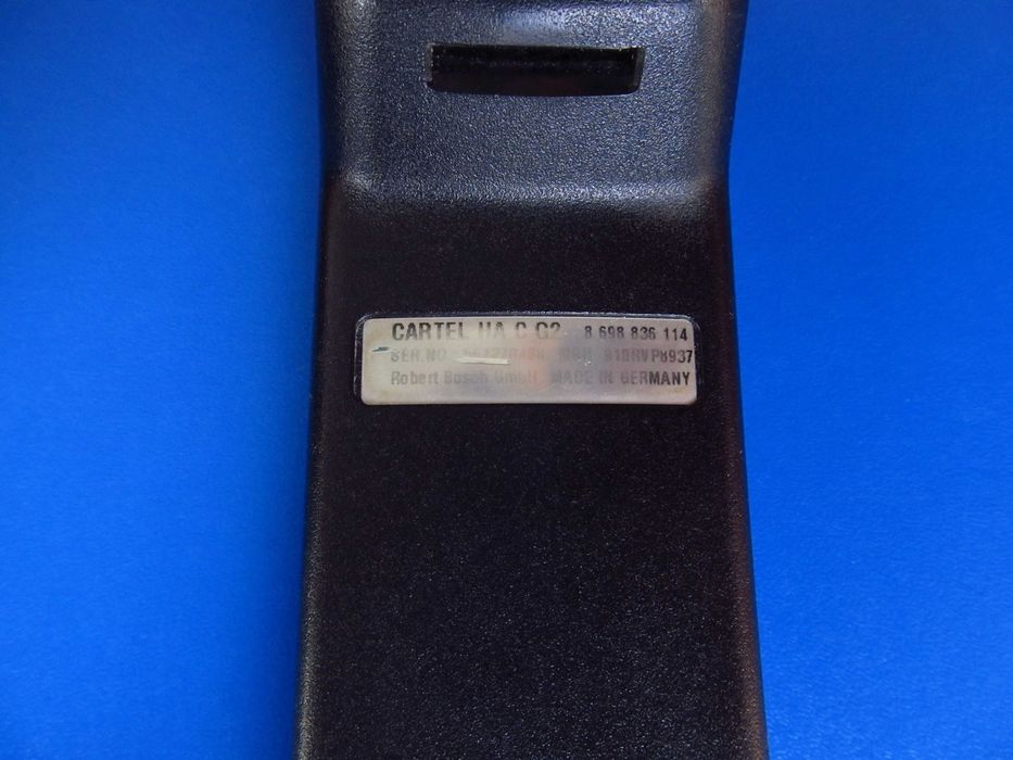 Трубка автотелефона BOSCH Cartel Mercedes BMW Audi 8698836114