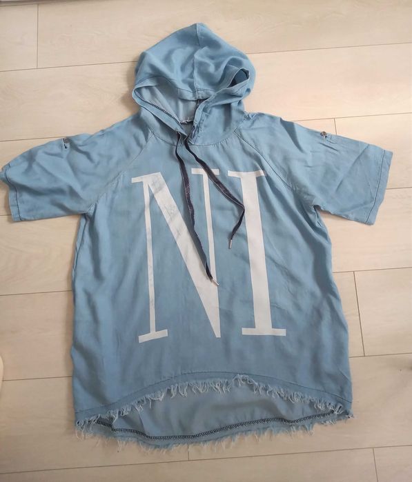 Bluzka wiskozowa jeans oversize New Collection