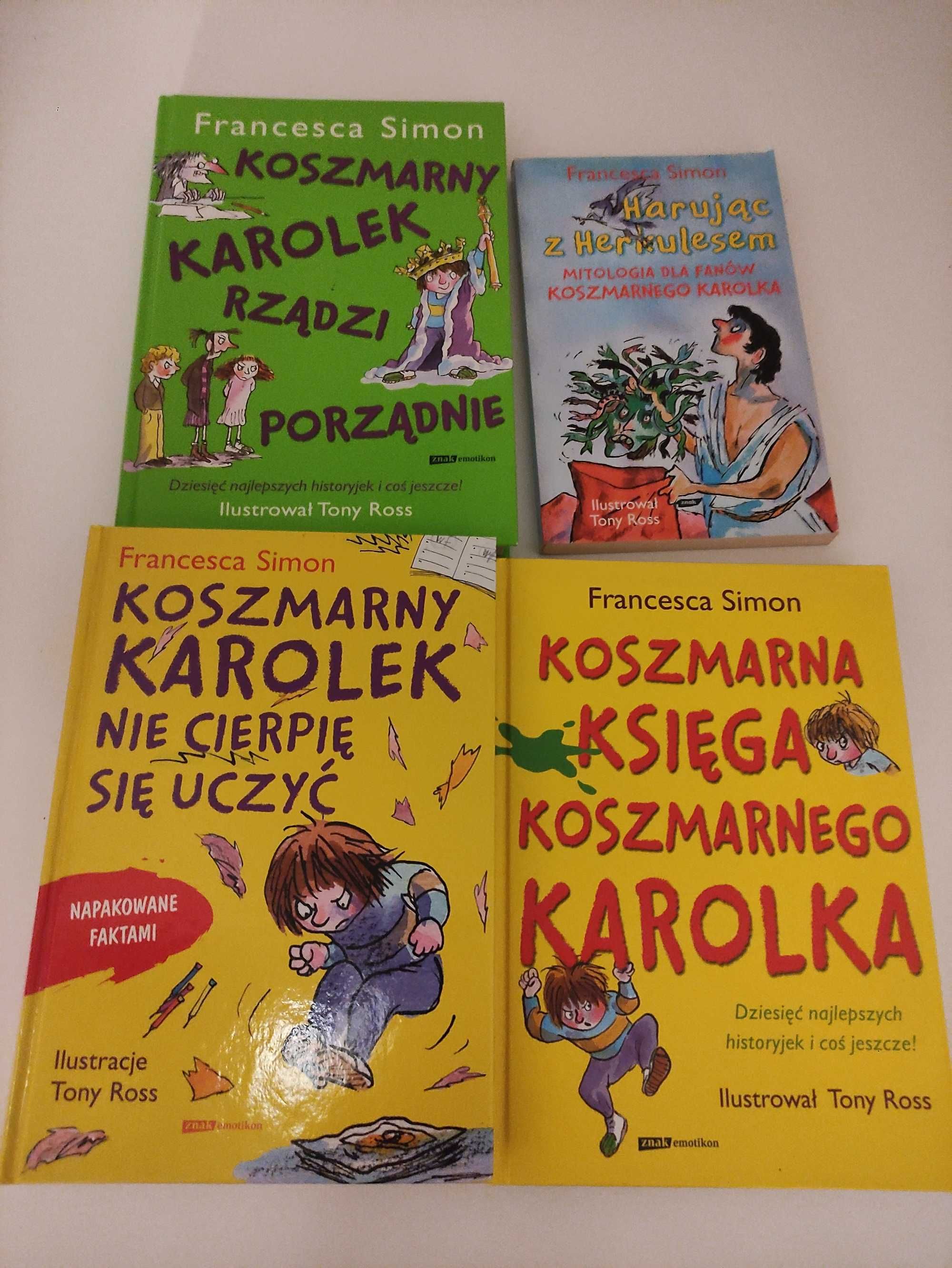Koszmarny Karolek 4 książki Francesca Simon