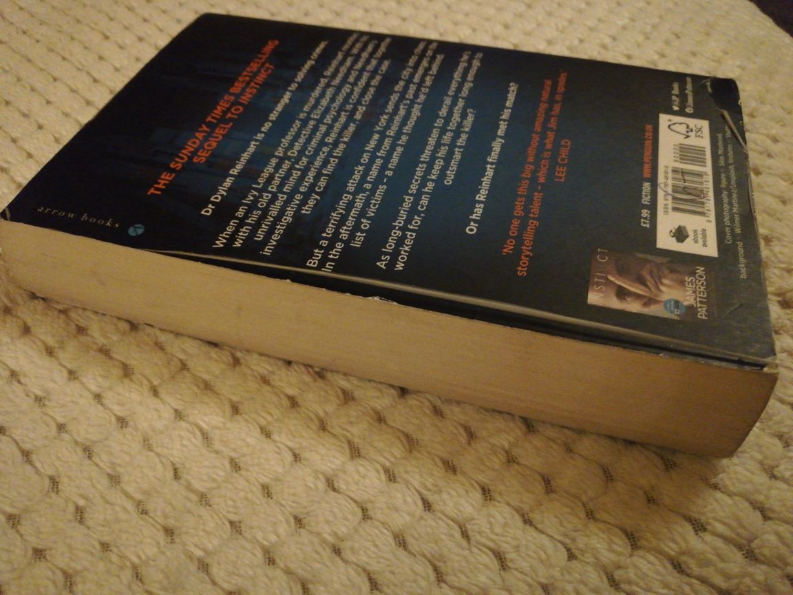 "Killer instinct" James Patterson książka po angielsku /angielski