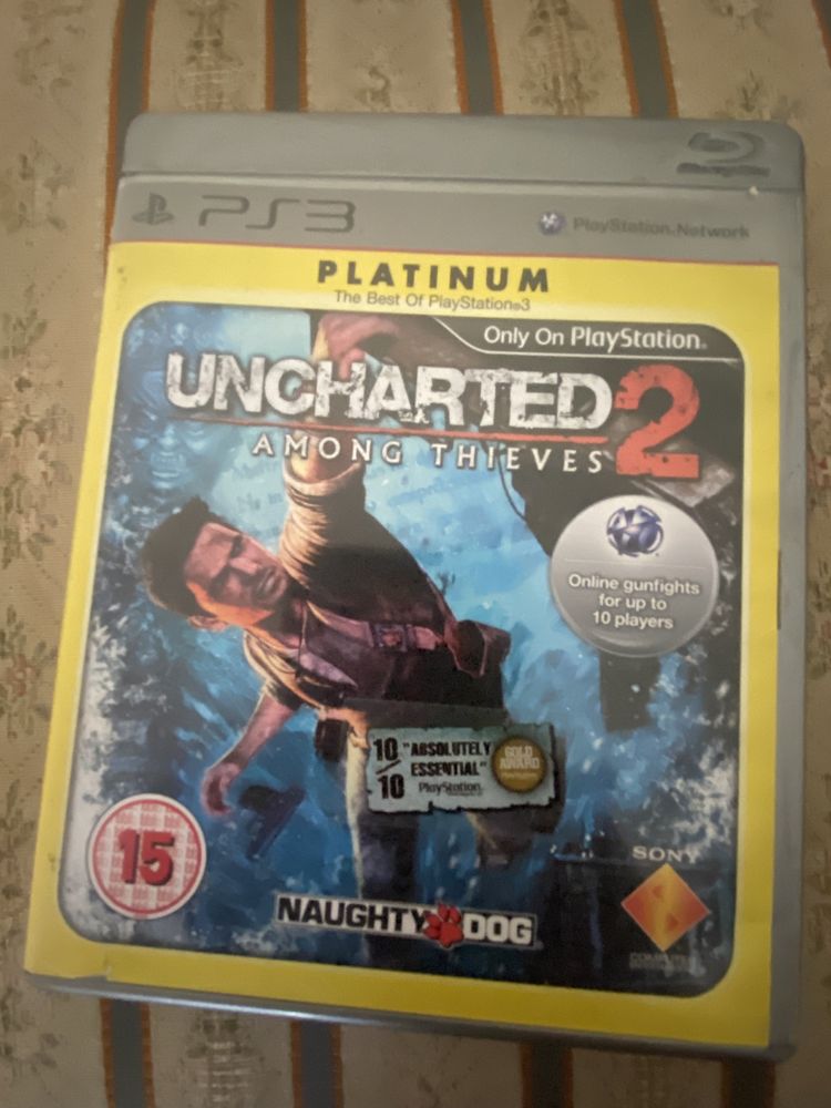 Uncharted 2 ps3 playstation platinum