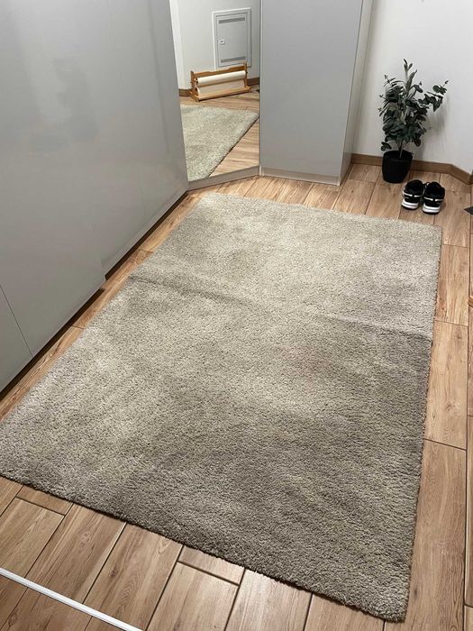 Dywan Adum Ikea, kremowy, 133x195 cm