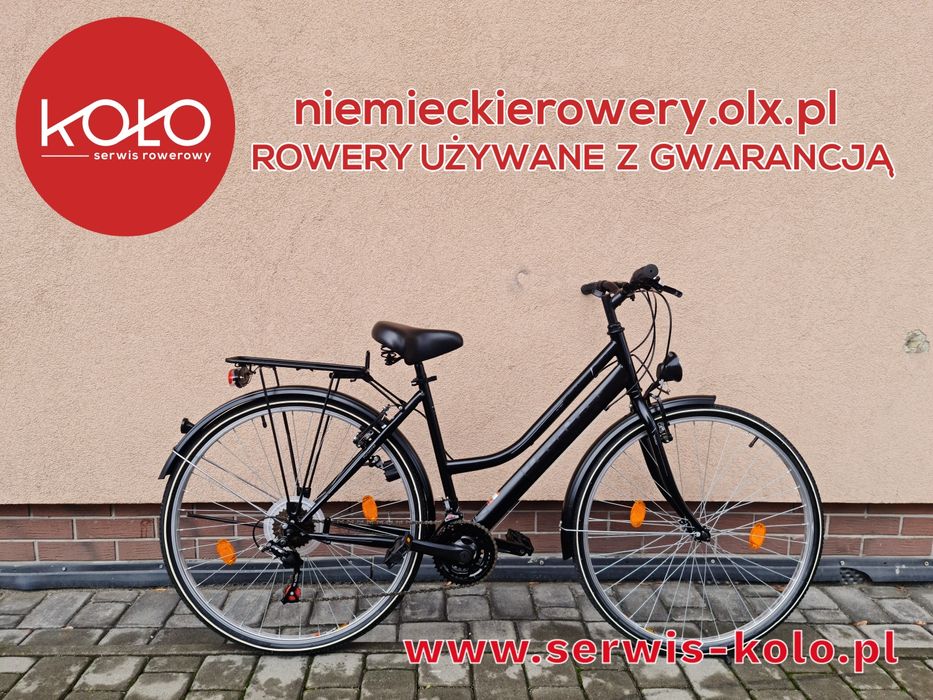 Rower damski damka KARCHER koła 28 SHIMANO okazja rabat polecam WYSYŁK