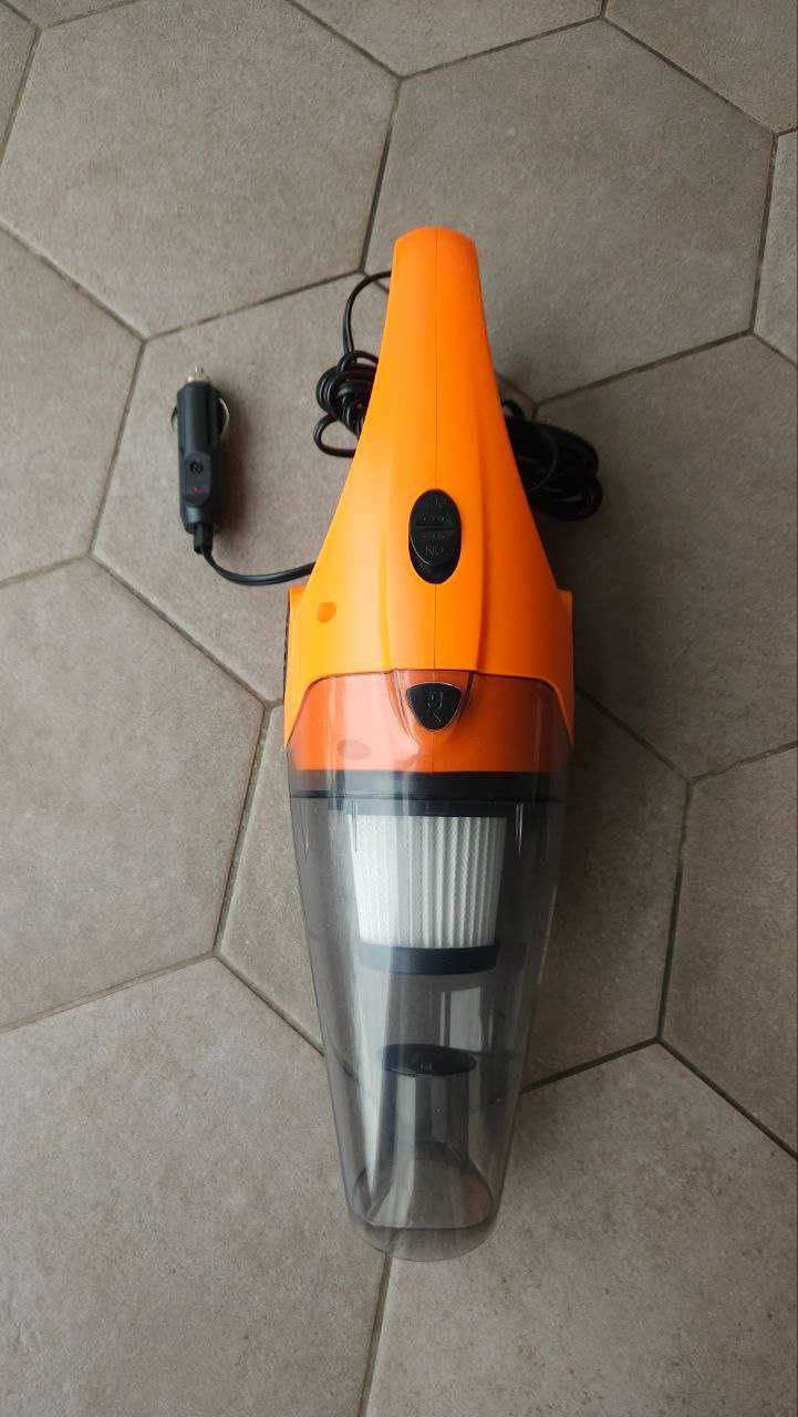 Zestaw 3w1 Odkurzacz samochodowy Mocny filtr HEPA + Pokrowiec GRATIS