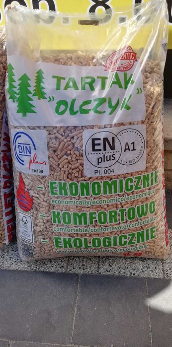 Pellet olczyk certyfikowany - skład opału -dostawa HDS