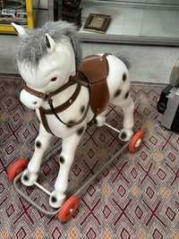 Brinquedo antigo - Cavalo de brincar anos 70