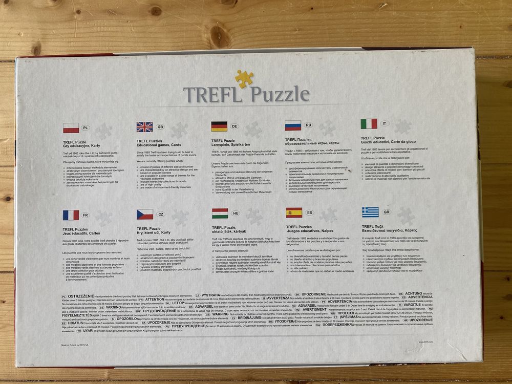 Trelf Puzzle 1000 plus 1000 krajobrazy