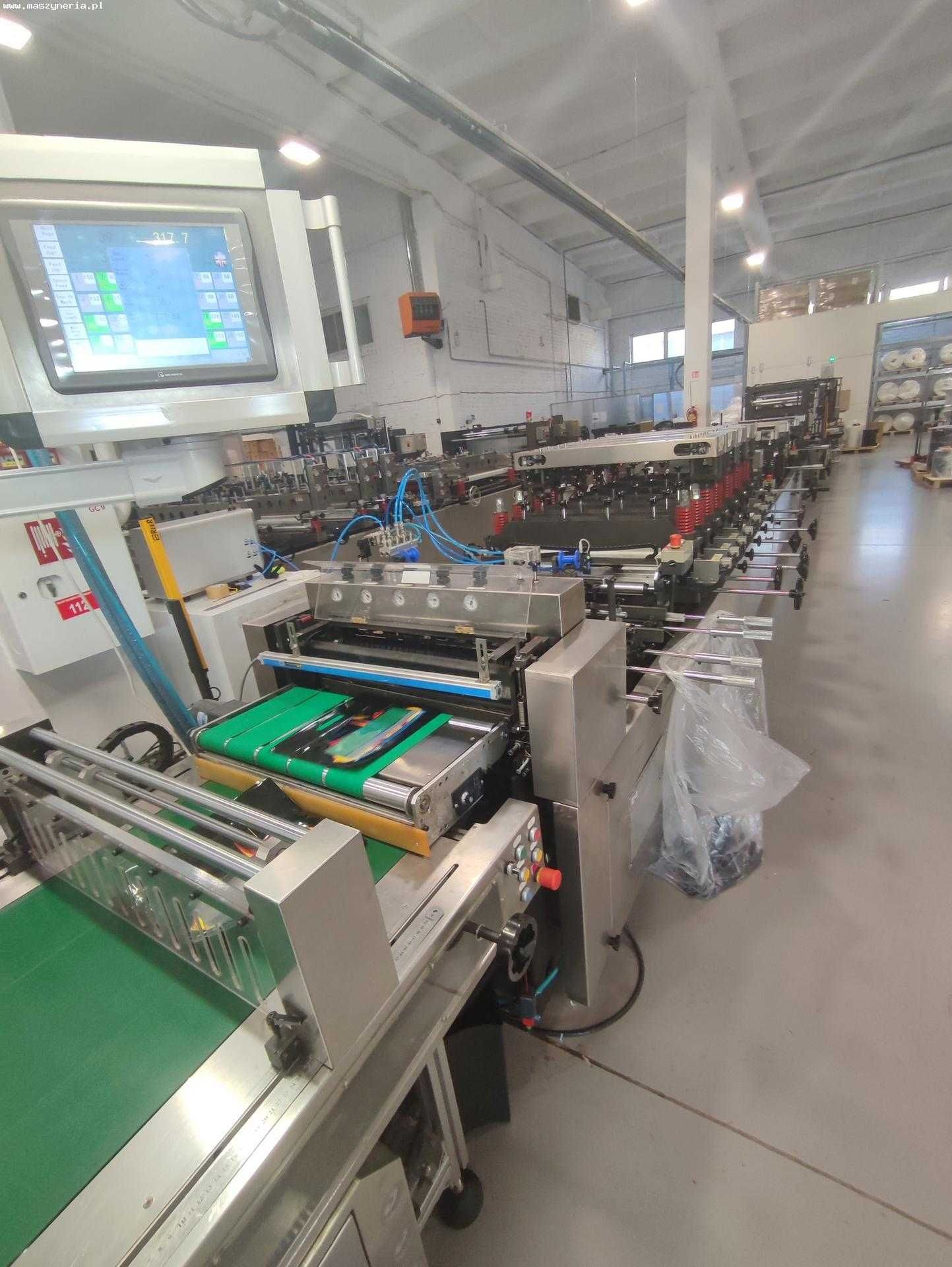 Maszyna do produkcji opakowań foliowych ZHOUTAI AMD 600-H-LMSC