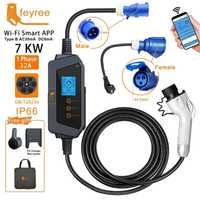 Feyree 32А 7Kw 5м GBT + сумка +wifi  зарядка до електромобіля