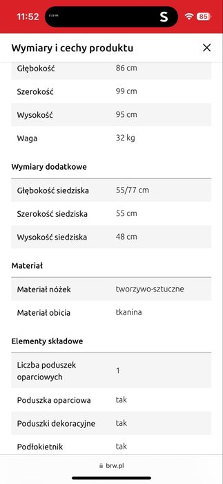 Fotel Zoya w stylu angielskim, stan bardzo dobry