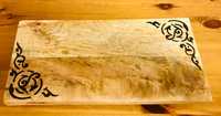 Taca deska drewniana podstawka z drewna mango do serwowania BOHO