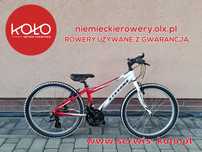 Rower dziecięcy STEVENS koła 24 aluminium SHIMANO ALTUS okazja rabat
