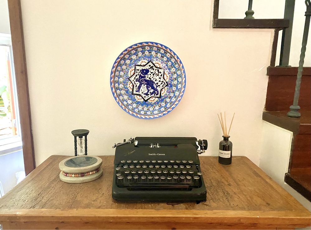 Máquina de escrever vintage  Smith-Corona modelo Cipper