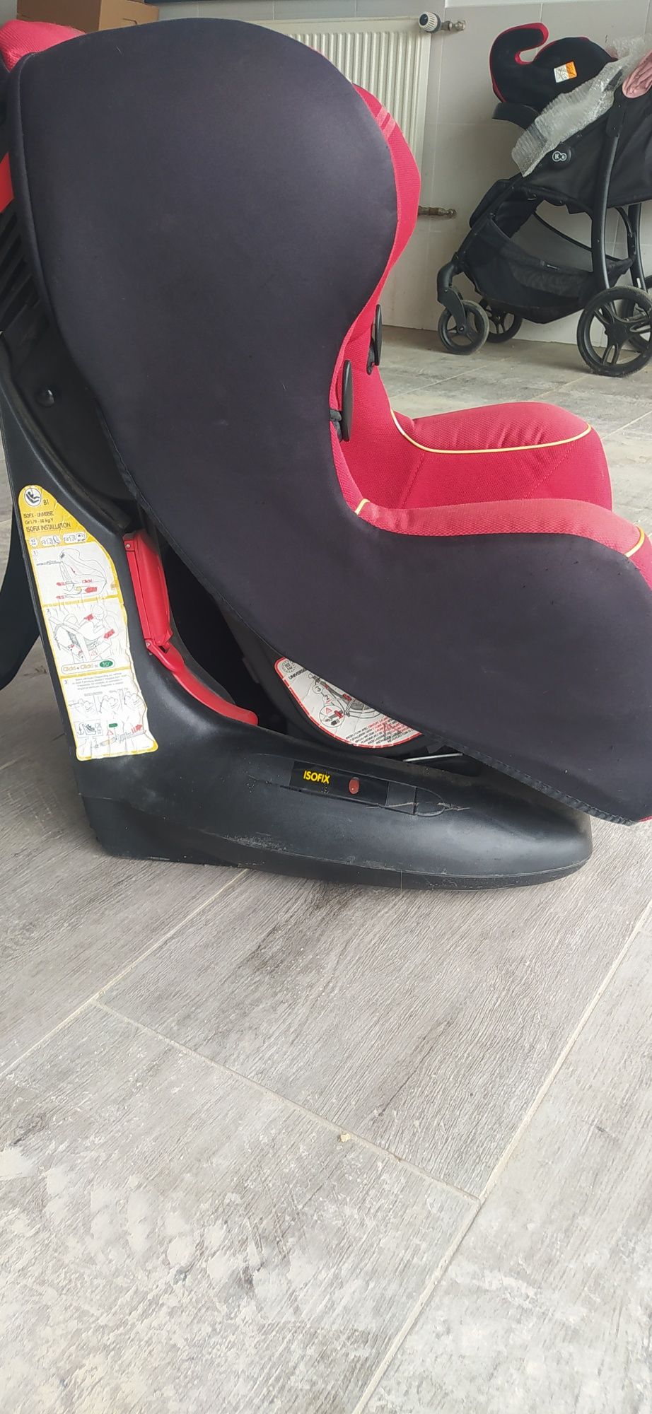 Fotelik samochodowy 9-18 isofix