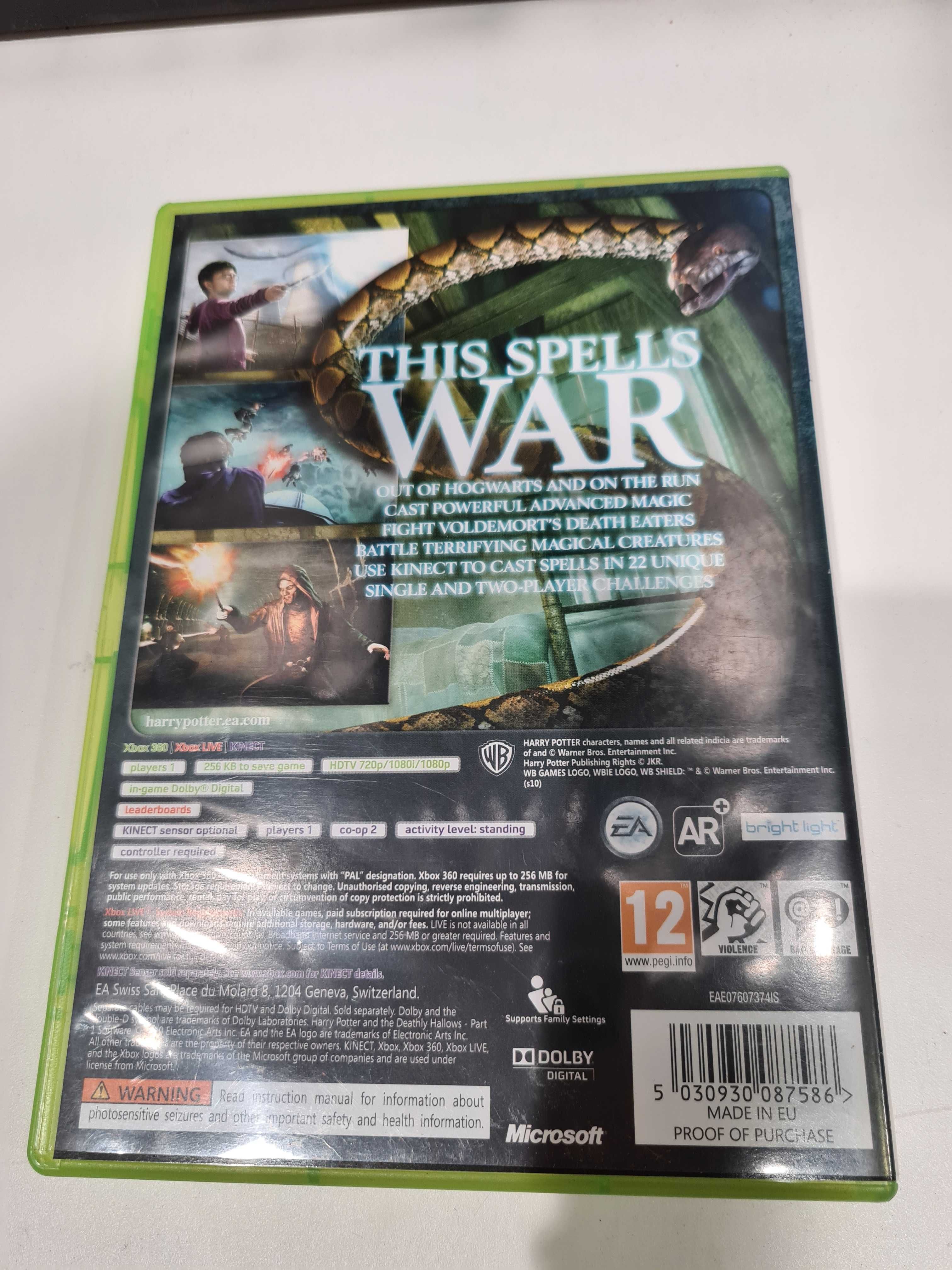 Harry Potter and the Deathly Hallows Part 1 Xbox360