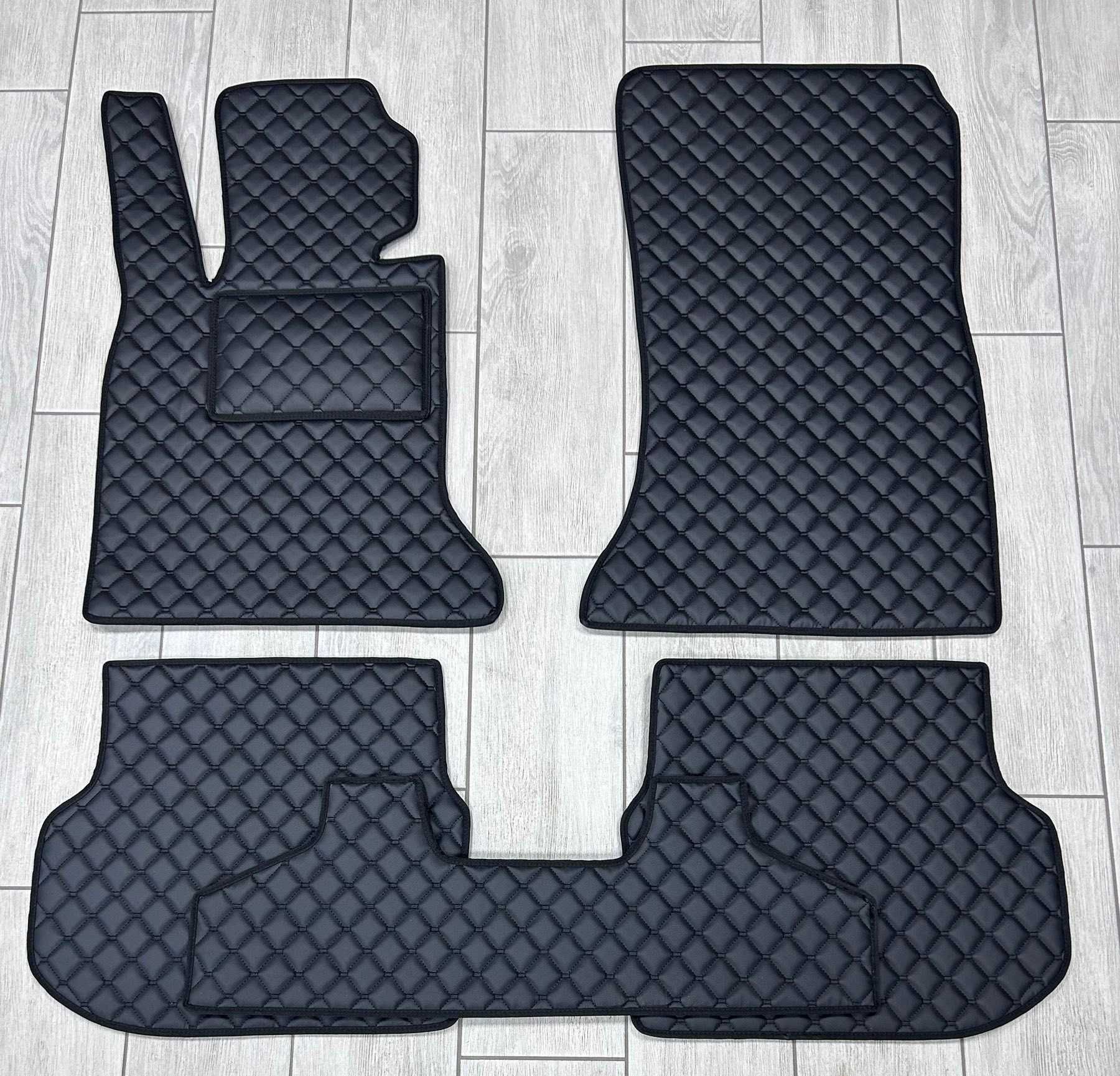 Коврики в салон Екошкіра для BMW E34 E39 E60 E61 F10 F11 G30 5-Series