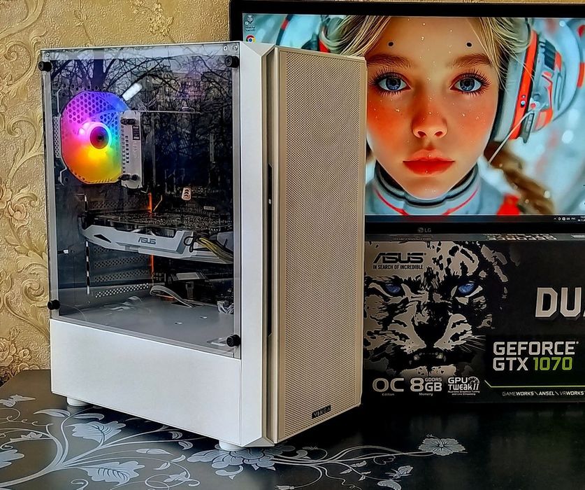 ПК GTX 1070/ i7-7700/ 16Gb DDR4/SSD игровой компьютер Intel Core