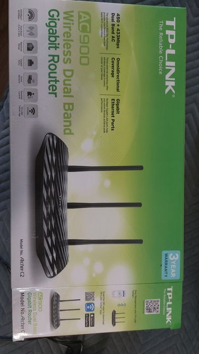 Router TP-Link Archer C2 AC900 Gigabit Router